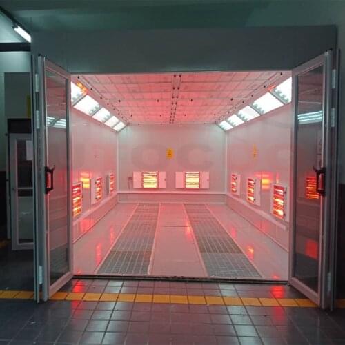 Auto paint booth car paint spray booth/Water curtain spray booth Paint booth bake oven good quality spray booth car paint camera