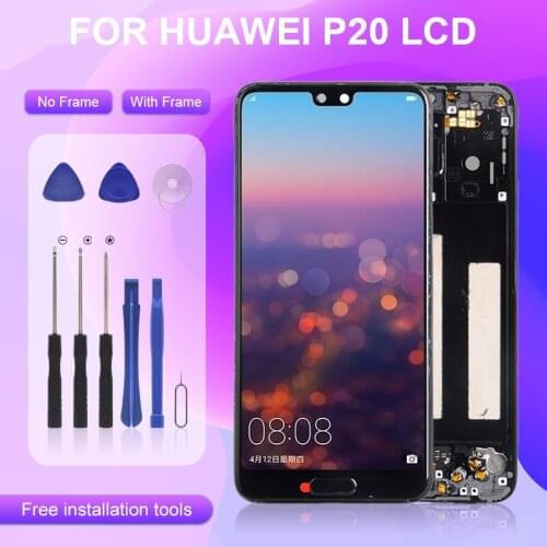 Catteny Brand New Display For Huawei P20 Lcd EML-L22 L09 AL00 With Touch Screen Digitizer Assembly Free Shipping 1Pcs