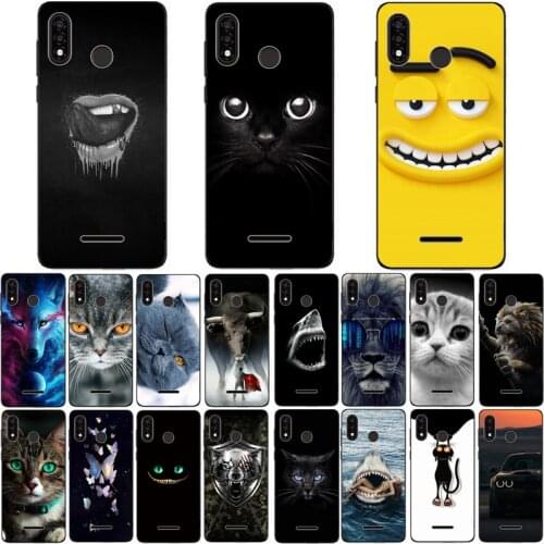 For BQ 5740G SPRING Case Wolf Silicon TPU Fundas for BQ 5740G Spring Cat Animal Shell Bag Housing Phone Cases