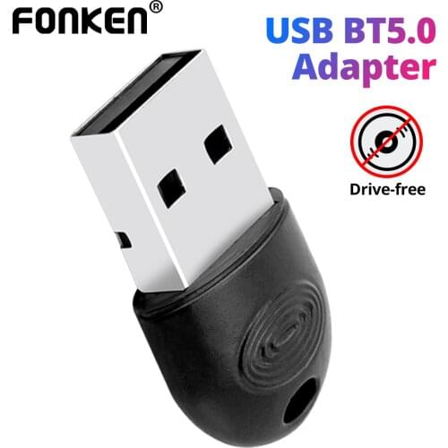 F816 USB Bluetooth 5.0 Adapter Transmitter Bluetooth Receiver Audio Bluetooth Dongle Wireless USB Adapter for Computer PC Laptop