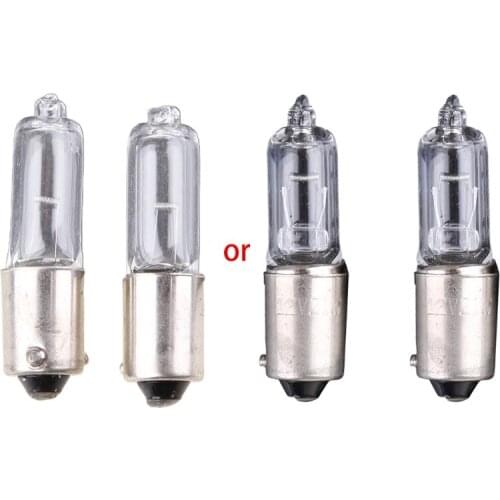 L9BC 2x BAY9S H21W Halogen Light Bulb Backup Indicator Fog Car Lamp 12V 1.9A 250LM