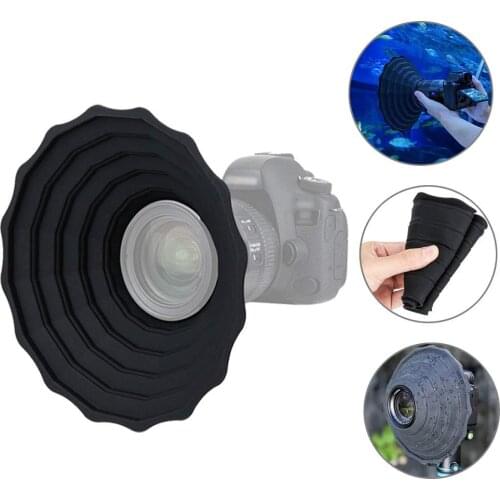 JJC Ultimate Lens Hood, Anti Reflection Lens Shade, Foldable Reversible Lens Hood for Camera Lens, Photography Accessory Gifts