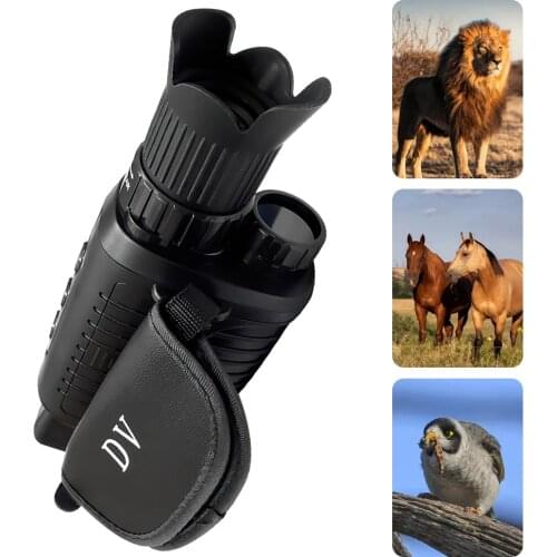 2K HD Hunting Camera nfrared Night Vision Device Monocular Digital Telescope 12Million Sensor Pixels Observe Animals For Hiking
