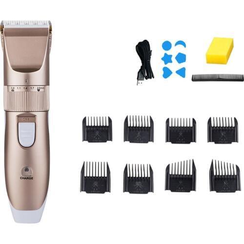 Pet dog grooming kit Professional Electric Hair Clipper home haircut Adult Children Haircut Set USB