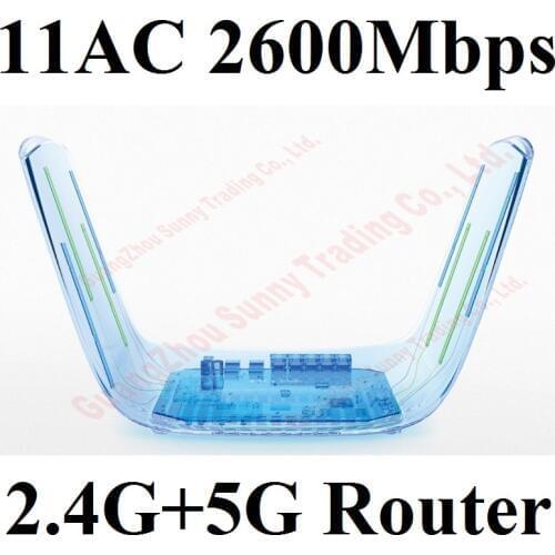 Chin-Firmware, 8 Antennas TP-LINK Wireless Router 802.11AC 2600Mbps Dual Band Gigabit AC2600 Huge WiFi 2G 800M 5G 1733M 2*USB3.0