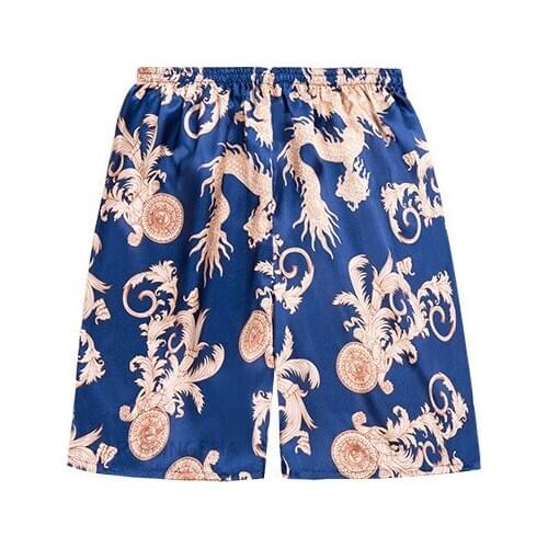 Summer New Fashion Casual Shorts Men Printed Beach Shorts Mens Quick Dry Board Shorts For Men Beachwear Short Pants Men Clothing