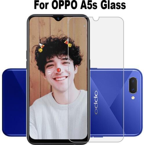 Tempered Glass OPPO A5S Screen Protector OPPO A5S CPH1909 A 5S OPPOA5S OPPO AX5S Protective Film OPPO AX5S Glass