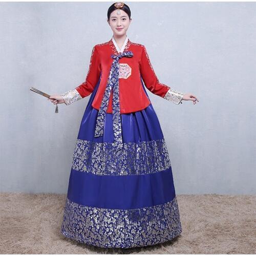 Hanbok Korean National Costume Korean Traditional Dress Cosplay Korean Hanbok Wedding Dress Performance Clothing Hanbok TA2131