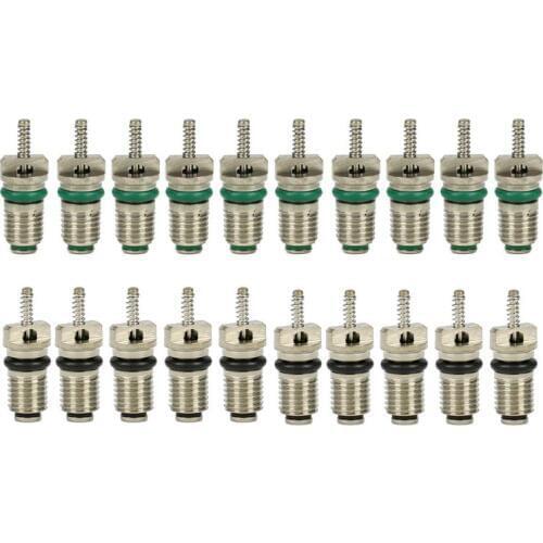 10Pcs AC R134A Valve Core Automotive Car Air Conditioning Cores Needles Repair