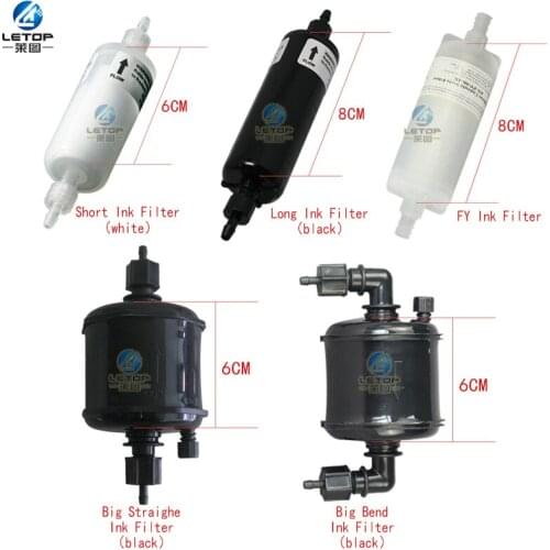 Free Shipping Letop Infiniti Phaeton Crystaljet Jhf Leopard Allwin Myjet Solvent Printer Ink Filter