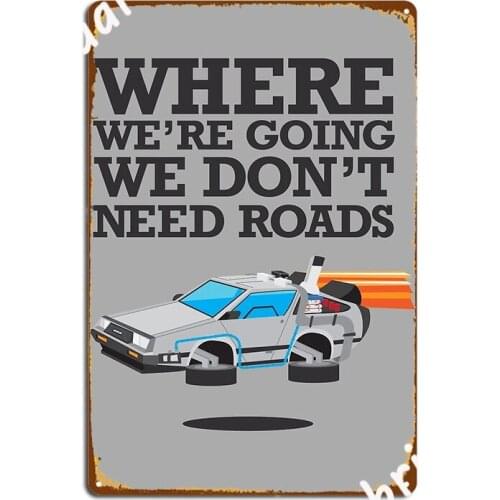 Great Scotter 1 21 Gigawatts Metal Sign Plaques Cinema Living Room Create Garage Club Tin Sign Poster