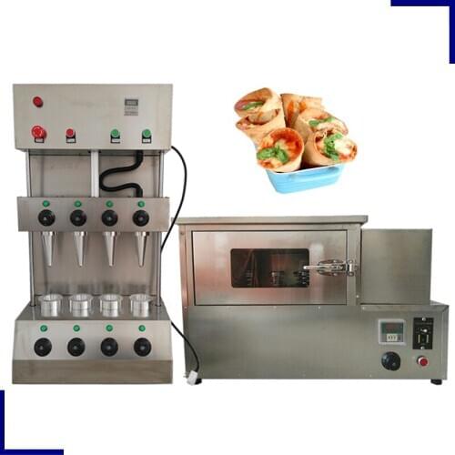 Electric Big Power Pizza Cone Forming Machine Commercial Pizza Cone Machine 110v 220v Rotate Pizza Oven Machine