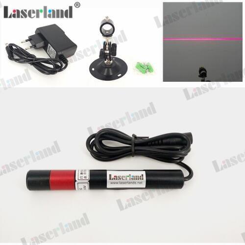 16120 10mW 650nm Red Line Generator Laser Module Diode alignment Adapter Glass lens indoor use