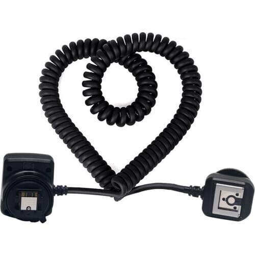 Meike MK-FA02 TTL Multi Interface Hot Shoe Flash Sync Cable Cord for Sony Camera A7 A7II a6500 a6300 & Speedlite MK-320 TT685S