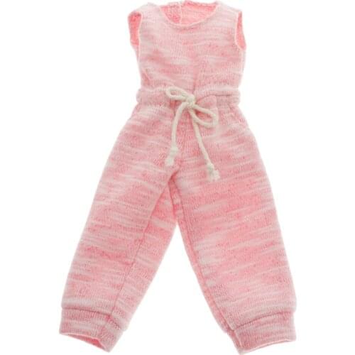 Handmade Knitted Jumpsuit for 1/6 Scale Blythe BJD Doll Clothes Accessory