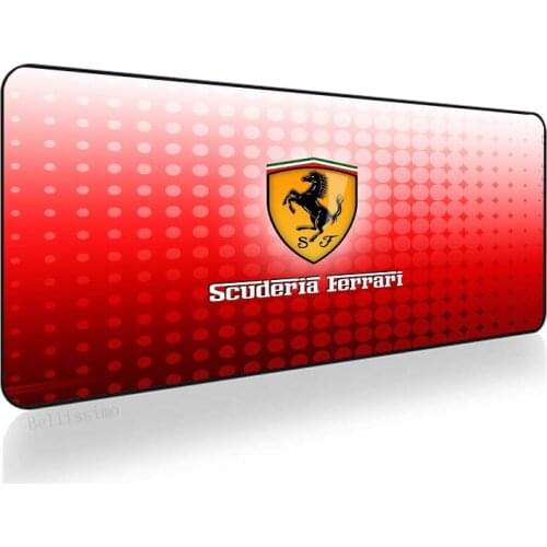 Kawaii Accessories Mousepad Well-known Car Ferrari Extra Mouse Pad Anime Gaming Pc Varmilo Pad Cute Gamer Diy Desk Mat Large Pad