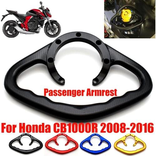 Motorcycle Passenger Handgrips Hand Grip Tank Grab Bar Handles Armrest For Honda CB1000R CB1000 R CB 1000R CB 1000 R 2008-2016