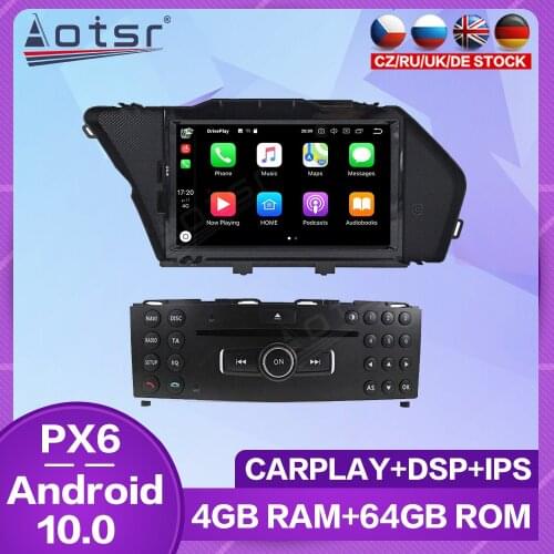 Android Multimedia Video Player For Mercedes Benz GLK X204 GLK300 GLK350 Car Radio Carplay Audio Stereo HD Screen GPS Navigation