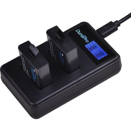 PG1050 Rechargeable Li-ion Battery+ USB Dual Charger akku for SJCAM SJ4000 SJ5000 SJ6000 SJ8000 EKEN 4K H8 H9 GIT-LB101 GIT PG9