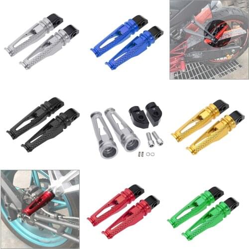 Motorcycle Rear Foot Peg Aluminum Passenger Footrest For YAMAHA XJ6 XSR700 XSR900 XJR 400 XJR 1200 XJR1300