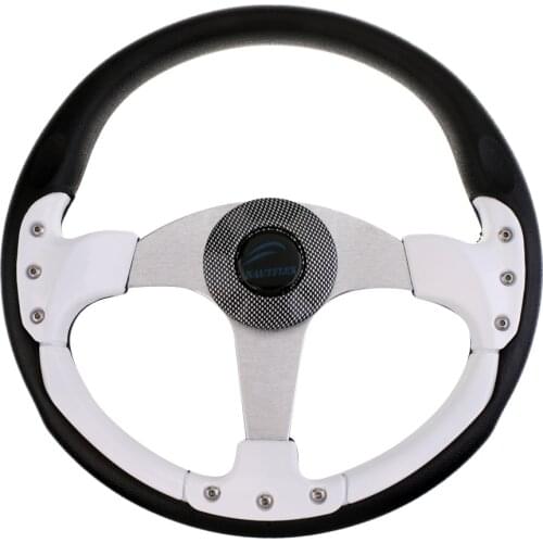 Performance Aluminum Alloy Steering Wheel - Great for Marine Boat Yacht Direction Control