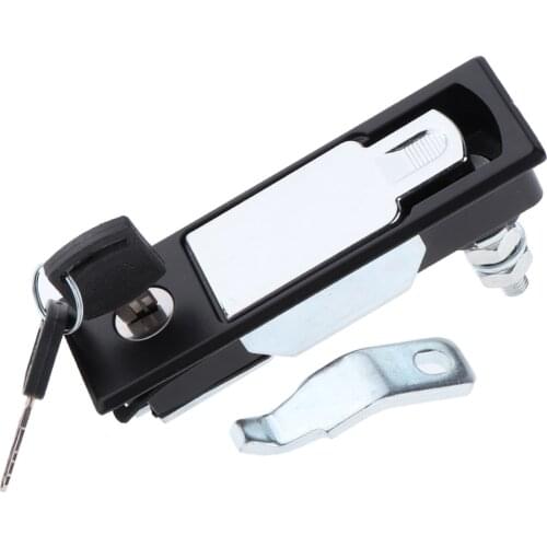 Stainless Steel Flush Lever Compression Latch Key Lock RV / Camper / Trailer / Motorhome Replacement