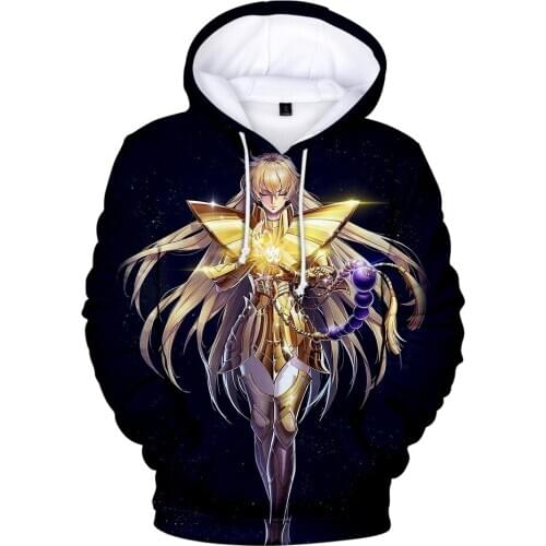 Hot Saint Seiya hooded sweatshirts girls boys Men women new Hoodie Saint Seiya 3D Hoodies Suitable Casual pullover popular tops