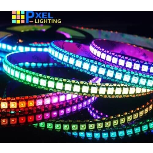 WS2815 WS2812B LED light strip 5050 lamp beads neon sign smart pixels addressable dual signal bedroom RGB full color LED strip