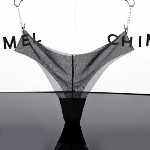 Newest Sexy Panties Super Thin G-string Transparent Thongs Seamless G-String Women Underwear Women elasticity Underpants Female