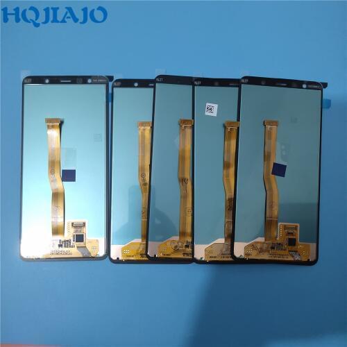 6 pieces/lot 6.0'' LCD For Samsung A7 2018 A750 A750F A750FN LCD Display Touch Screen Digitizer For Samsung Galaxy A750 Original