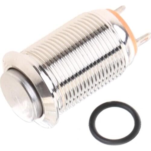 12mm Waterproof Self-locking Latching Metal Push Button Switch High Flush T3EF