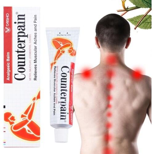 120g Thailand Counterpain Analgesic Balm Relieve Muscle Sore Aches And Rheumatoid Arthritis Pain Ointment Sprains Massage Cream