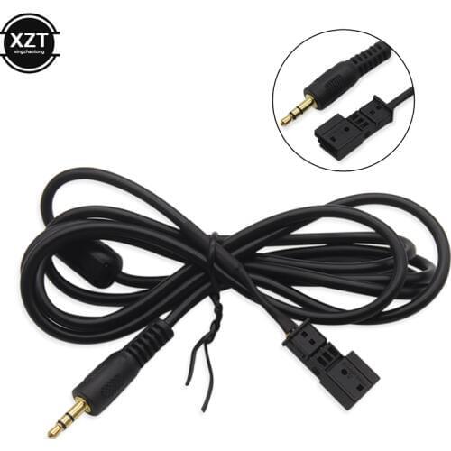 3 Pin 3.5mm Jack AUX Adapter Radio Interface Cable For BMW BM54 E39 E46 E53 X5