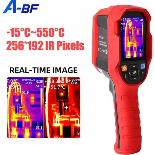 A-BF UTi260B Infrared Thermal Imager -15~550°C Industrial Thermal Imaging Camera Handheld USB Infrared Thermometer 256*192 Pixel