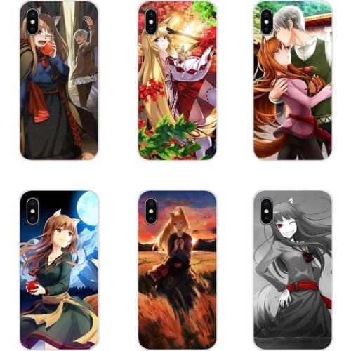 Accessories Phone Cases Covers For Samsung Galaxy A3 A5 A7 A9 A8 Star A6 Plus 2018 2015 2016 2017 Anime Spice and Wolf