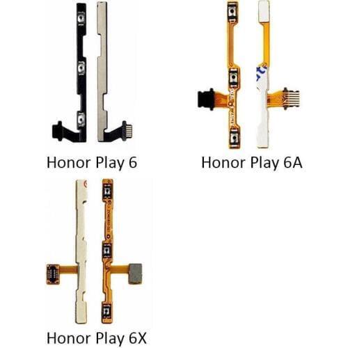 New Power on/off & volume up/down buttons flex cable Replacement for Huawei Honor Play 6 6A 6X phone