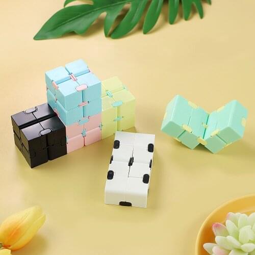 Puzzle Cube Durable Exquisite Decompression Toy Infinity Magic Cube For Adult Kids Antistress Anxiety Desk Toy Adult Anti-stress
