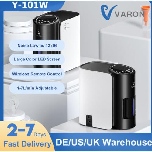 1L-7L/Min Oxygen Concentrator Household 2 In 1 Oxygen Production + Atomization Oxygen Generator Machine In Stock AC 110V 220V