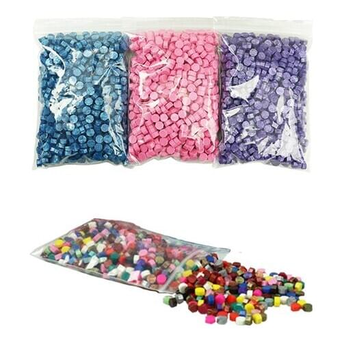 Beautiful octagon sealing wax beads for stamp sealing 250 grams