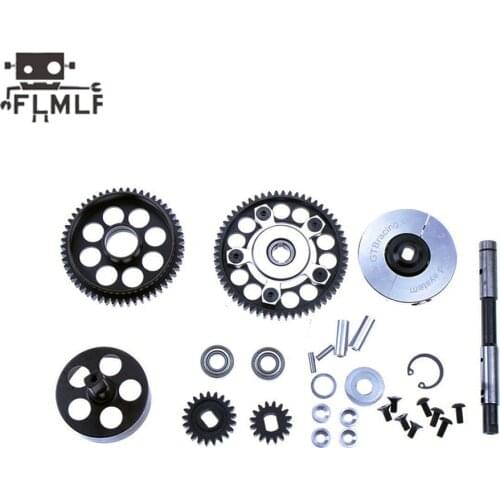 CNC 2 Speed System Kit Fit 1/5 GTB Racing HPI ROVAN ROFUN KM BAJA 5B 5T 5SC Toys Parts