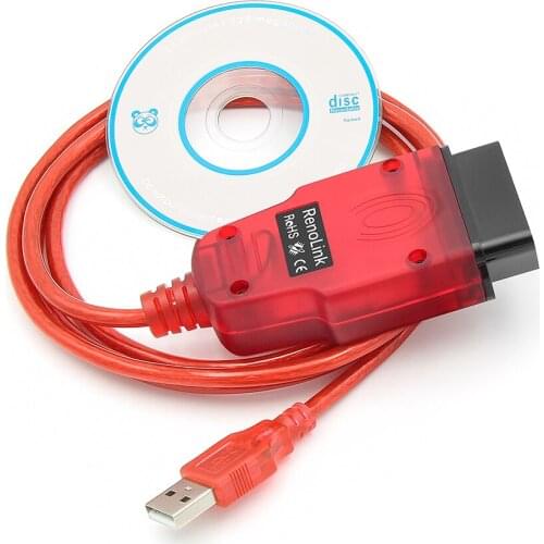 New V1.87 Renolink V1.87 for Renault ECU Programmer OBD2 Diagnostic Upgrade of RenoLink V1.52 Multi-Function V1.87 OBD Scanner