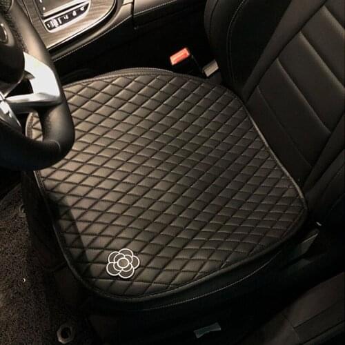 Car Seat Cushion, With Storage Pouch & Breathable Auto Seat Pad with Non Slip Bottom, Protector for Car Driver Seat Office Chair