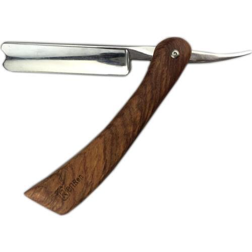 440C Steel Straight Razor Men Shaving Rose Wood Handle Classic Razors Sharpened Shaver With Travel Case