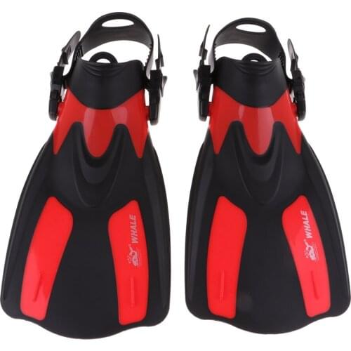 Diving s Fins Short Snorkeling Scuba For Women Men Swimming