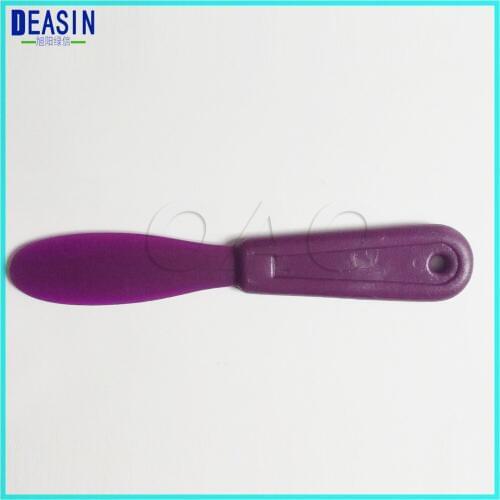 Dental Supplies Dental Disposable Surgical Plastic Cement Plaster Spatula 100pcs Disposable Plastic Spatulas for Mixing Bowels
