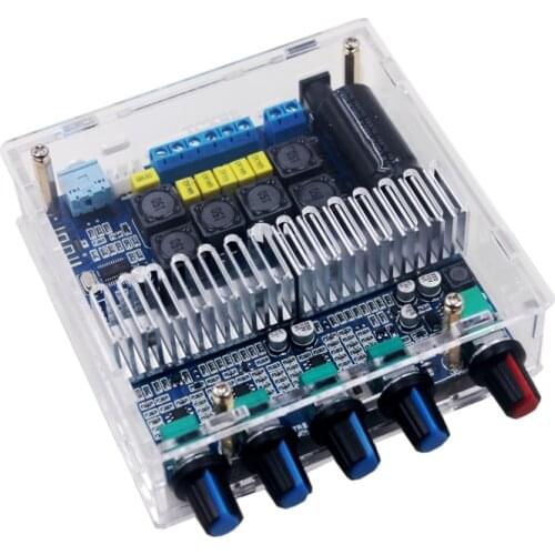 TPA3116d2 Bluetooth-compatible 5.0 Stereo Subwoofer Amplifier Board 2.1 Channel High Power Home 2*50W+100W Bass AMP