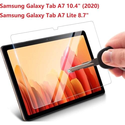 For Samsung Galaxy Tab A7 Lite T220 T225 Tempered Glass HD Galaxy Tab A7 10.4 2020 T500 T505 Film Screen Protector