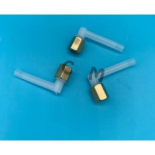 10PCS 7880 L shape ink hope pipe connector with adapter for epson 7880 7800 7450 7400 9880 9800 9400 9450 ink tube connector
