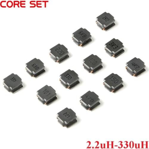 10PCS/lot SMD Power Inductors 8040 2.2UH 3.3UH 4.7UH 6.8UH 10UH 22UH 33UH 47UH 68UH 100UH 150UH 220UH 330UH