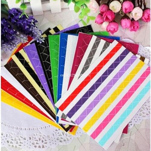600 Sets 1 Sheet=102 pcs/set Album Decor Sticker Instax Mini High Hand-made Material Retro Pvc Photo Corner Free Shipping